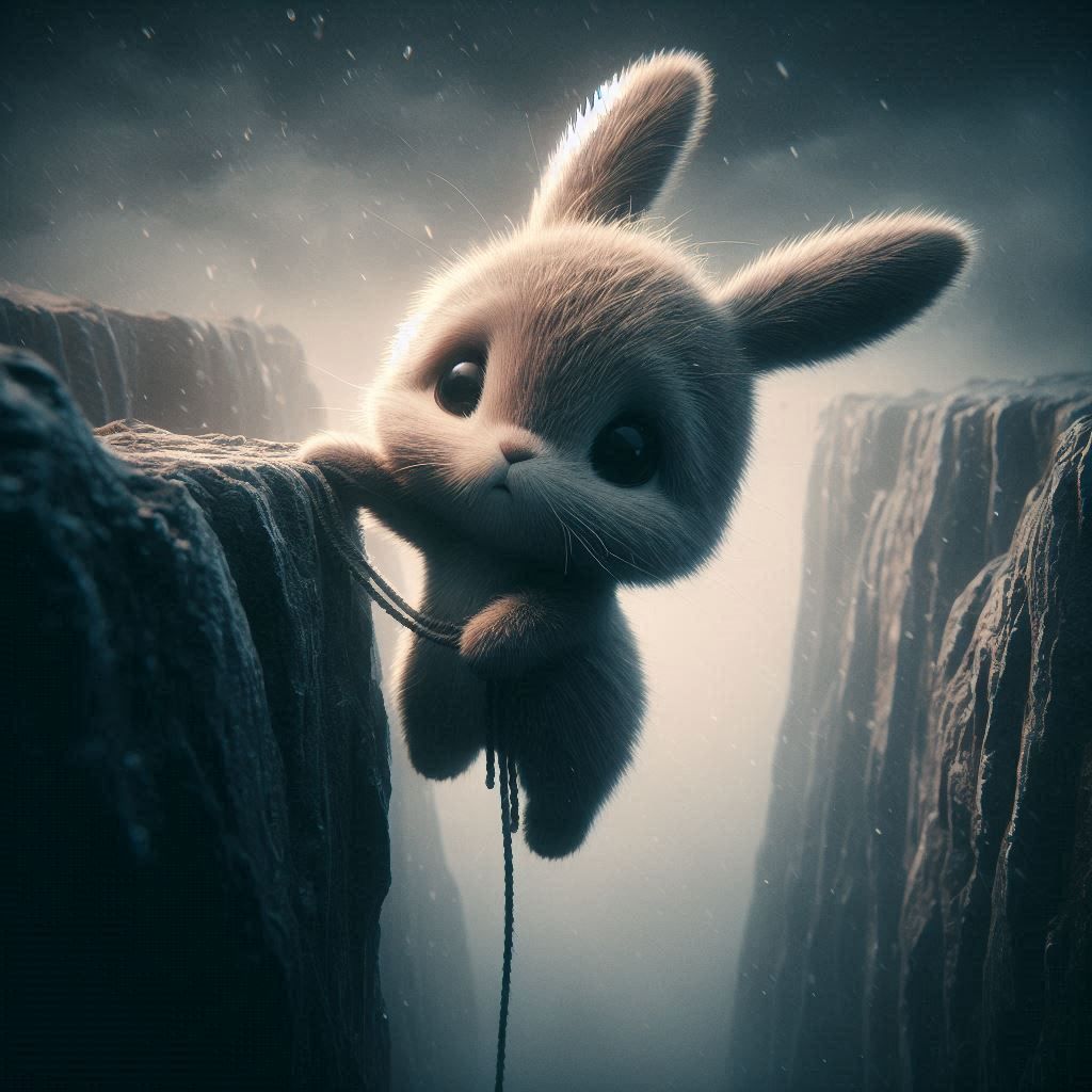 Bunny the cliffhanger