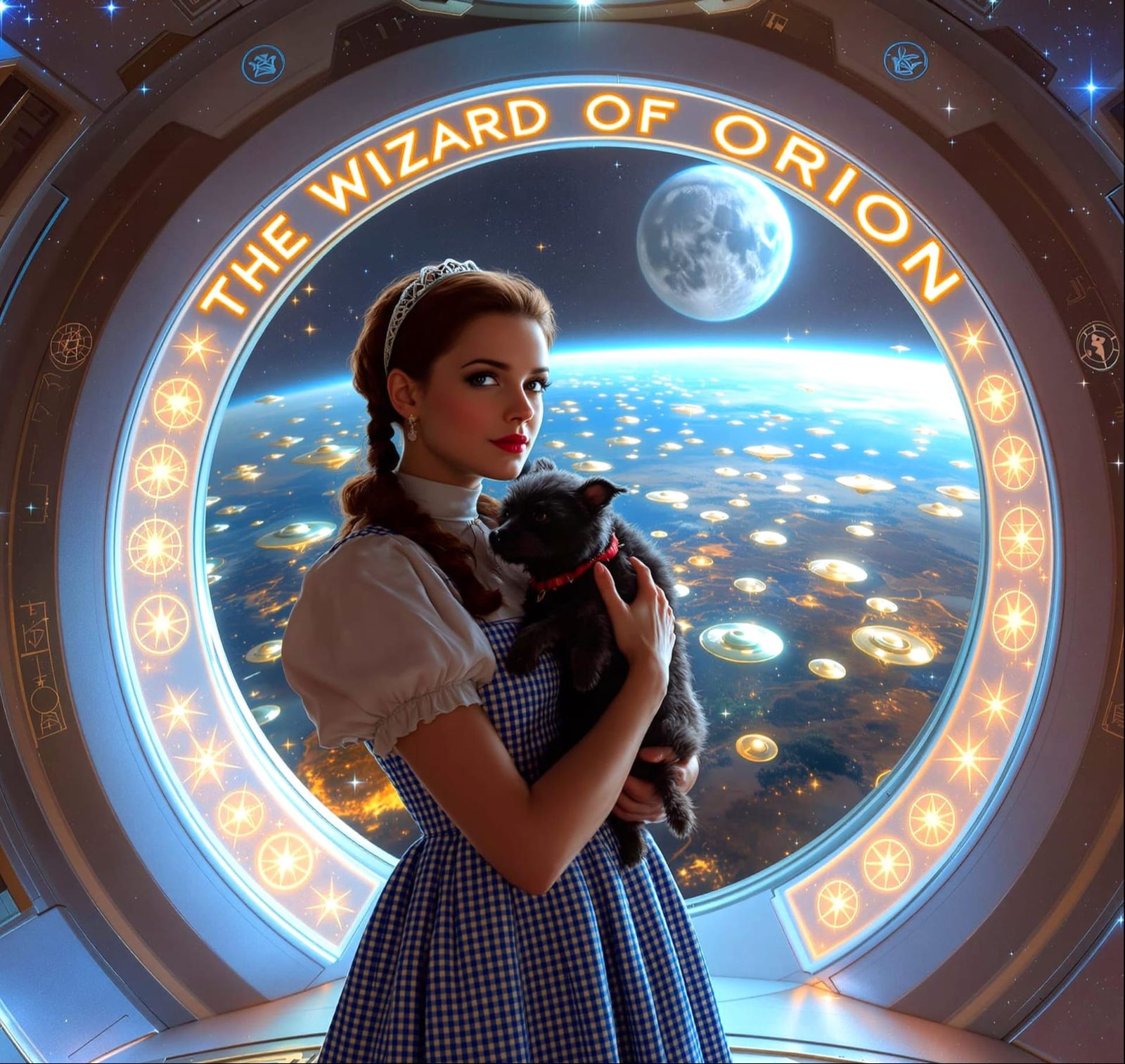 "Toto, I have a feeling we're not in Kansas anymore."  by @Joanna7