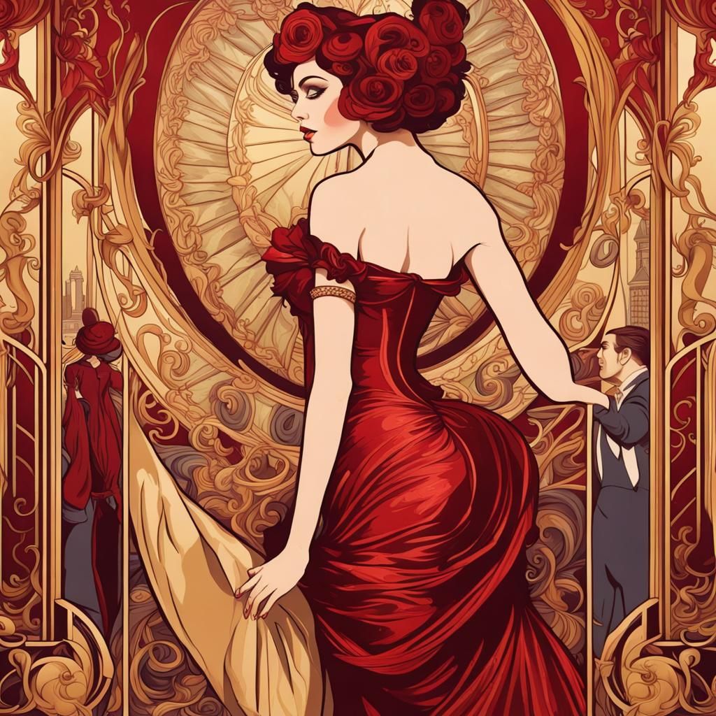 Moulin Rouge   by @Aisha Mir