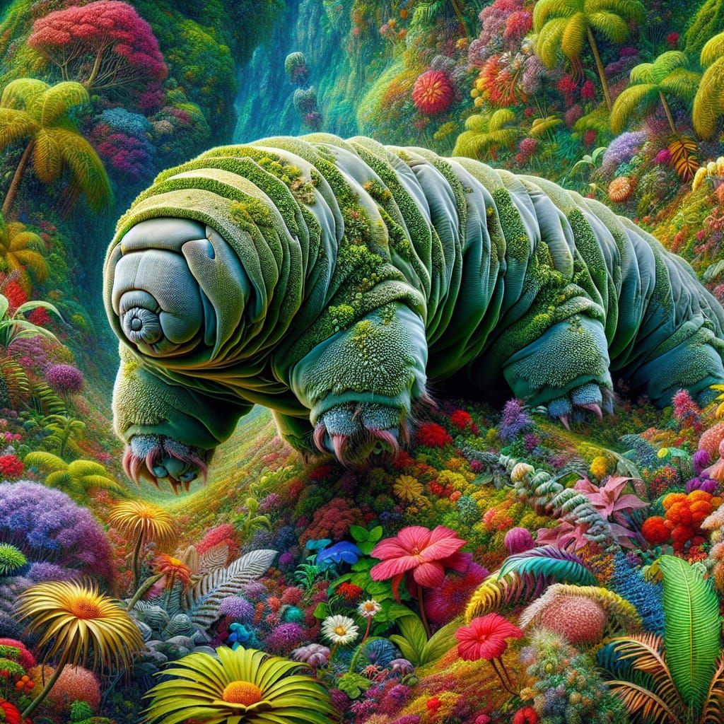  tardigrade  by @EHACKMANN 