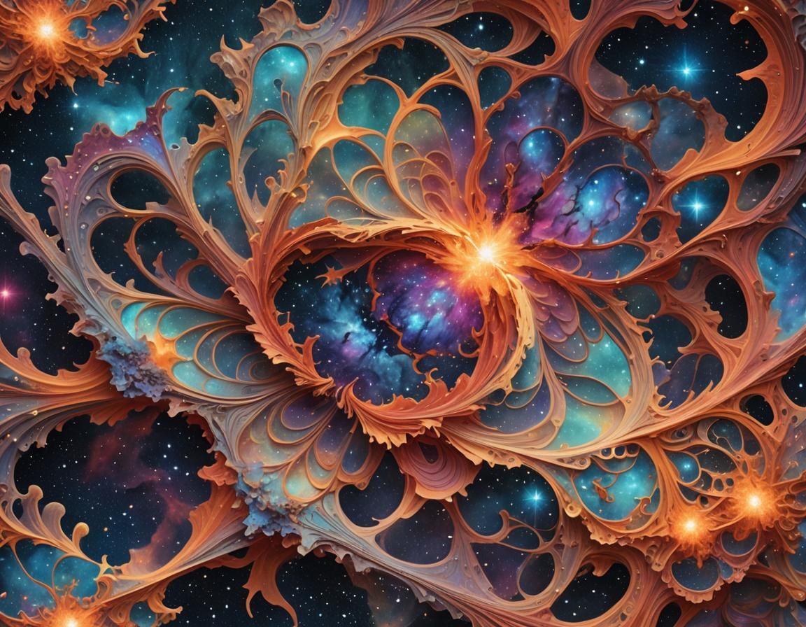 a kirigami nebula