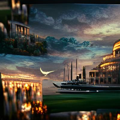 Jay Gatsby at dusk