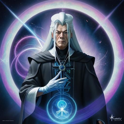 Xemnas from kingdom hearts, as a Mother Superior.