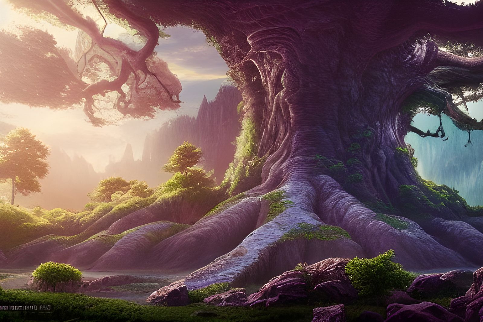 The World Tree in its Prime AI Generated Artwork NightCafe Creator