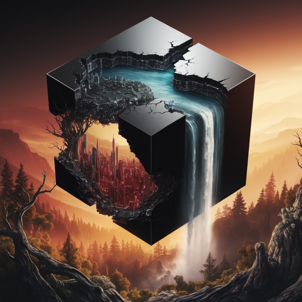 Apocalypse Cube  by @Rayven13
