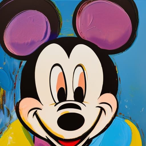 Mickey Mouse - AI Generated Artwork - NightCafe Creator