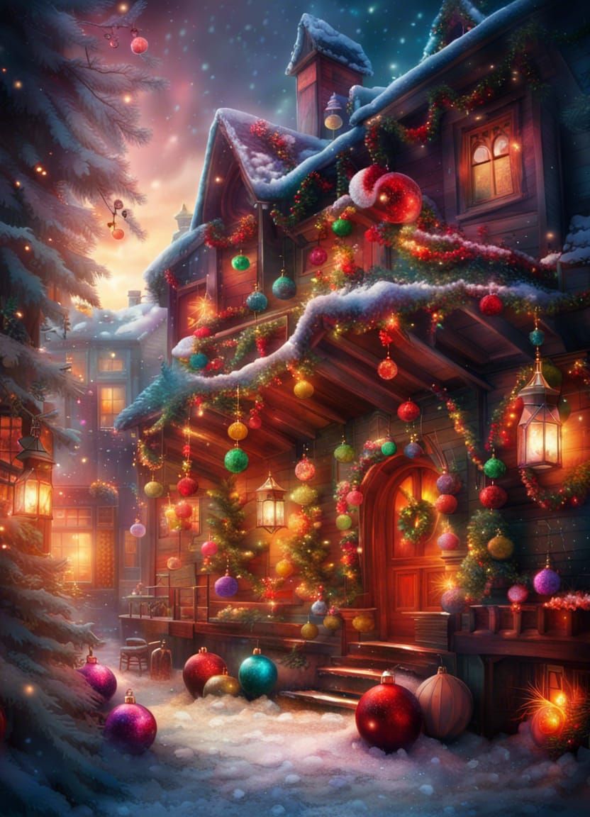 Christmas scene