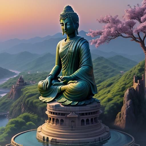 The statue of unity Gautam Buddha