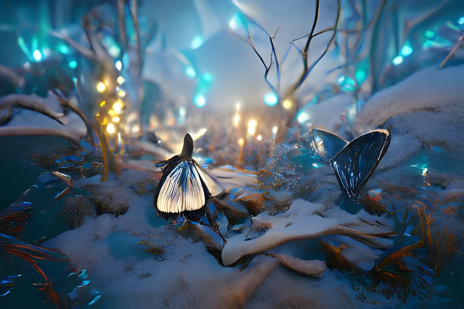 Crystal Butterfly #7