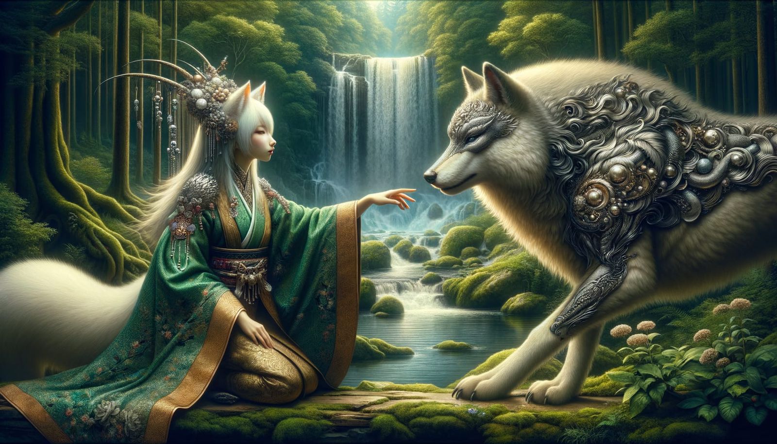 The Kitsune and the Wolf