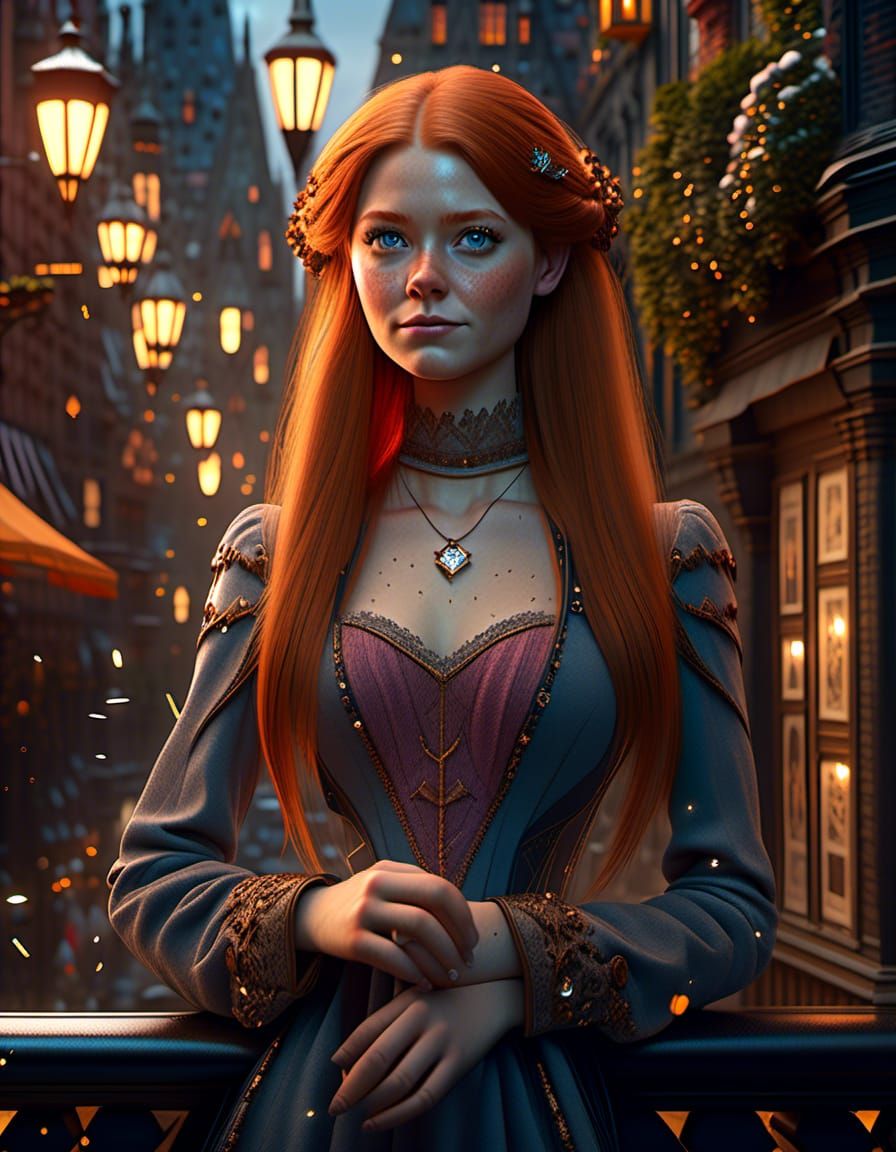 Ginny Weasley - AI Generated Artwork - NightCafe Creator