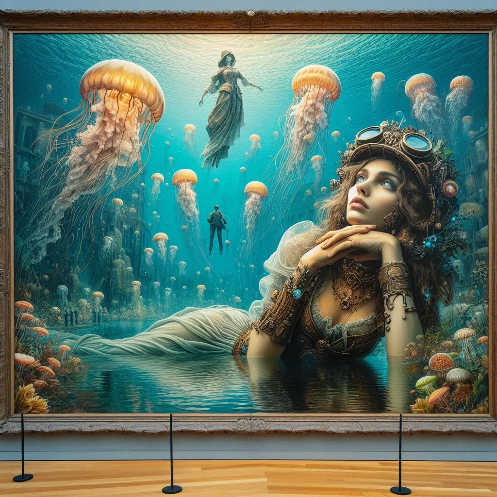 Under water steampunk