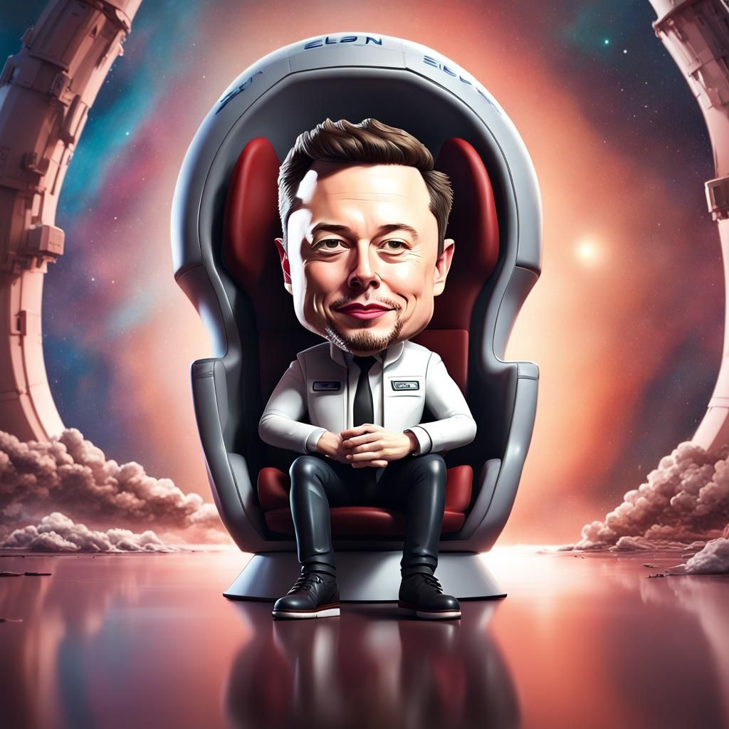 Elon Musk - AI Generated Artwork - NightCafe Creator