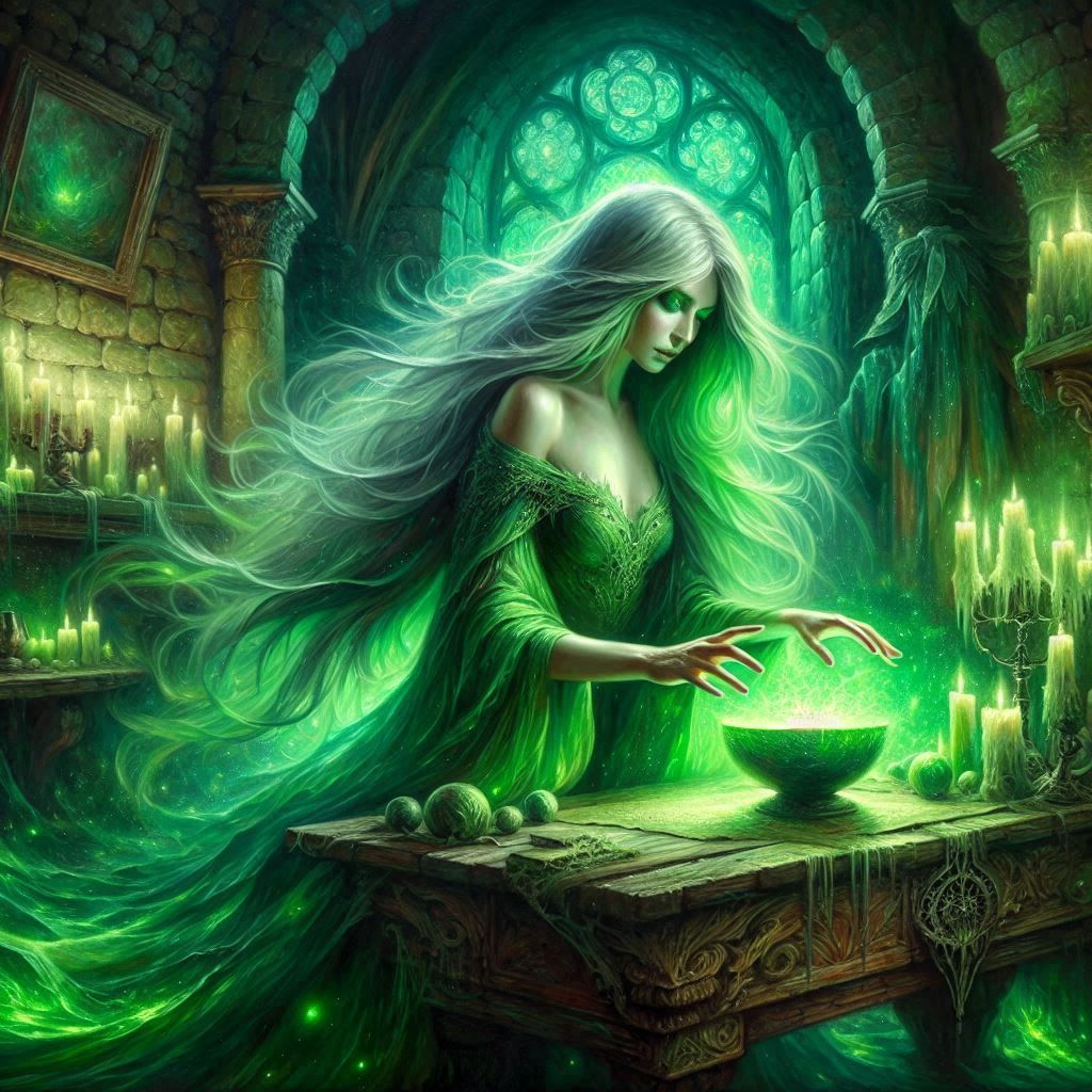 The green witch