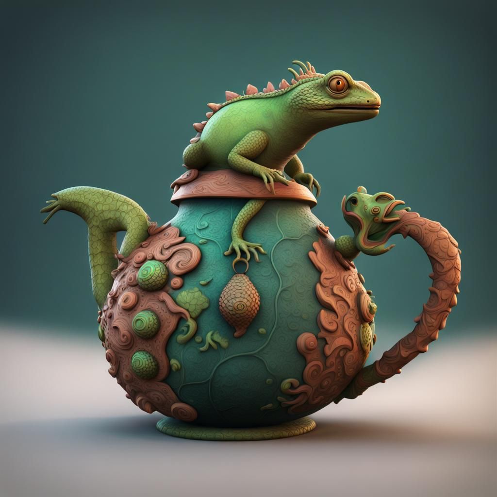 Steeping Lizard brew  by @Billcat