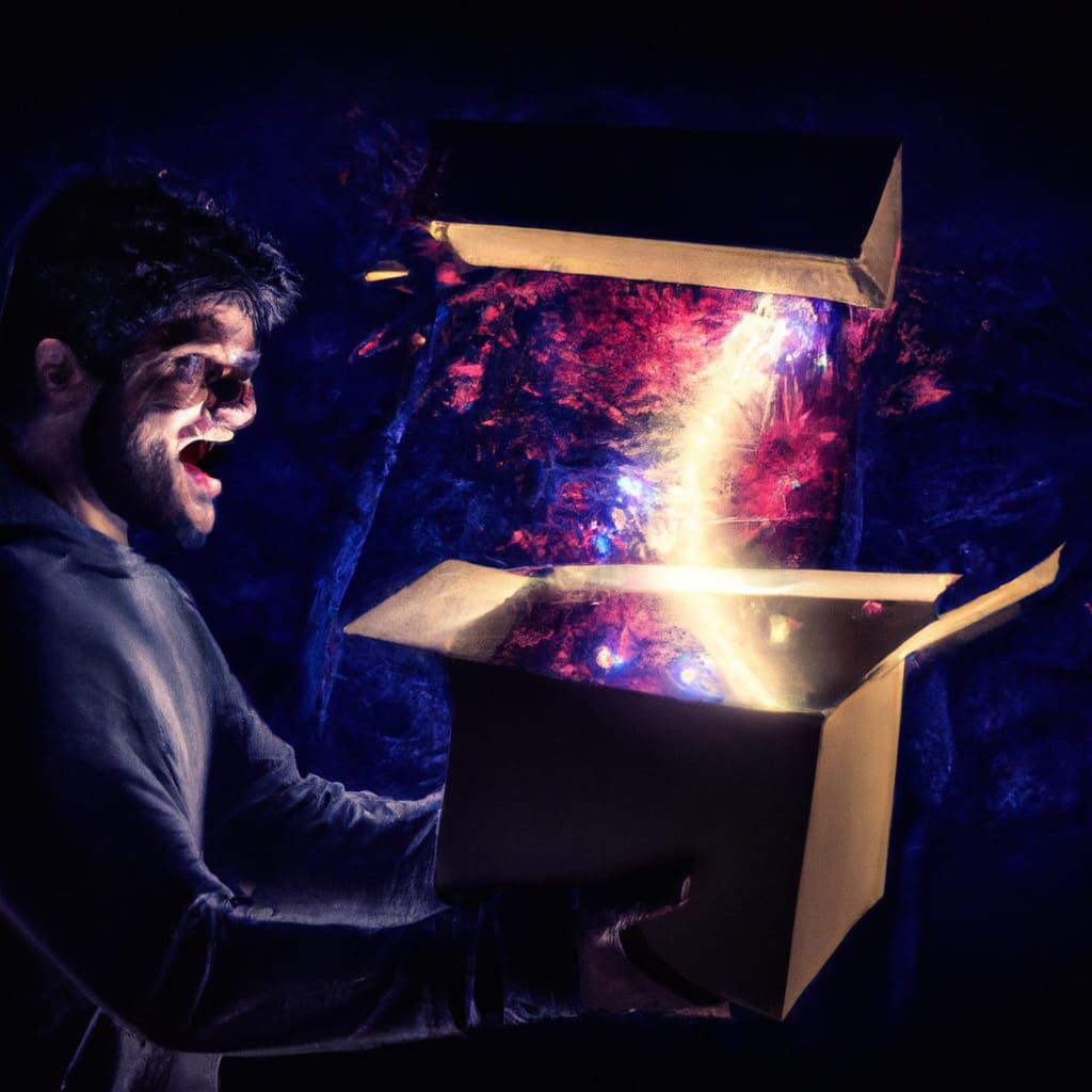 Magic in a Box AI Generated Artwork NightCafe Creator