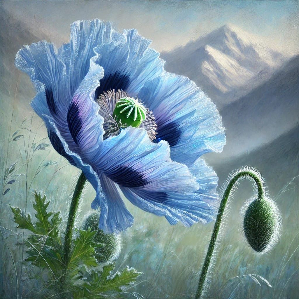 A Himalayan Blue Poppy  by @BetaPrime