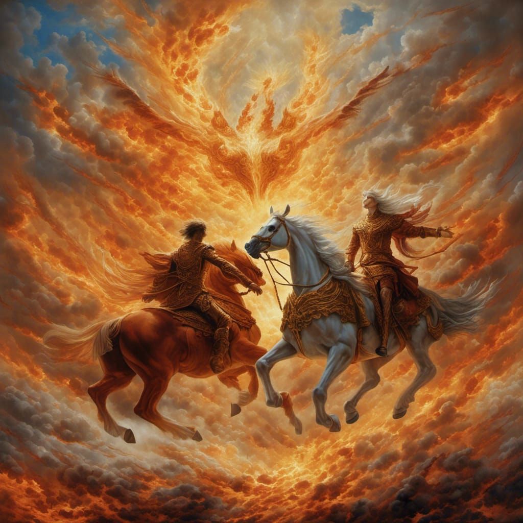 In the fire