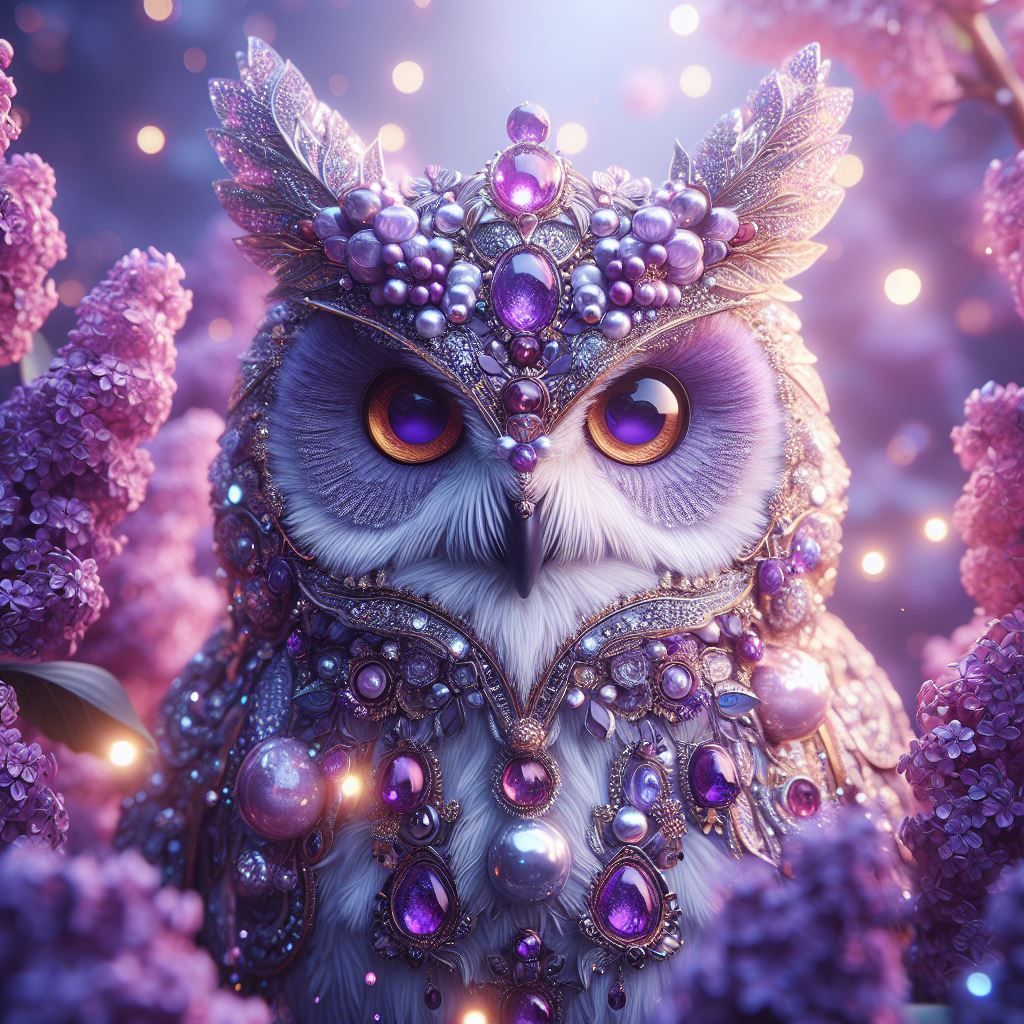 Purple Owl