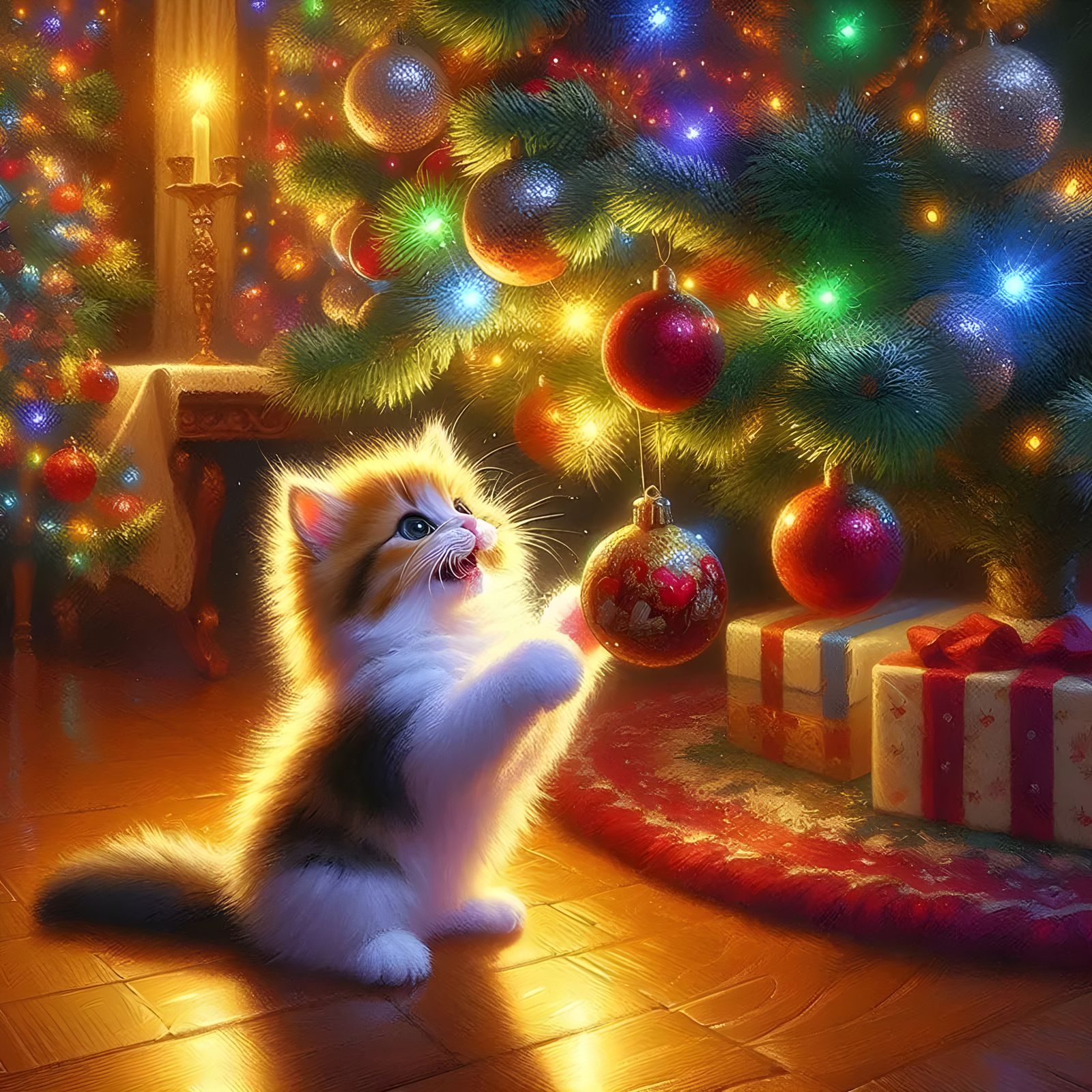 Christmas Cat #6