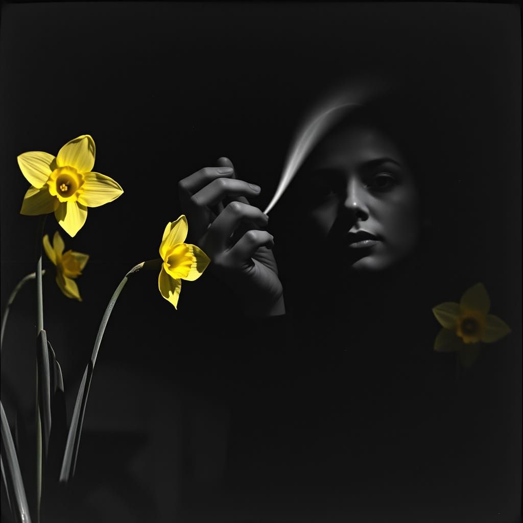 daffodils  by @Bonobob