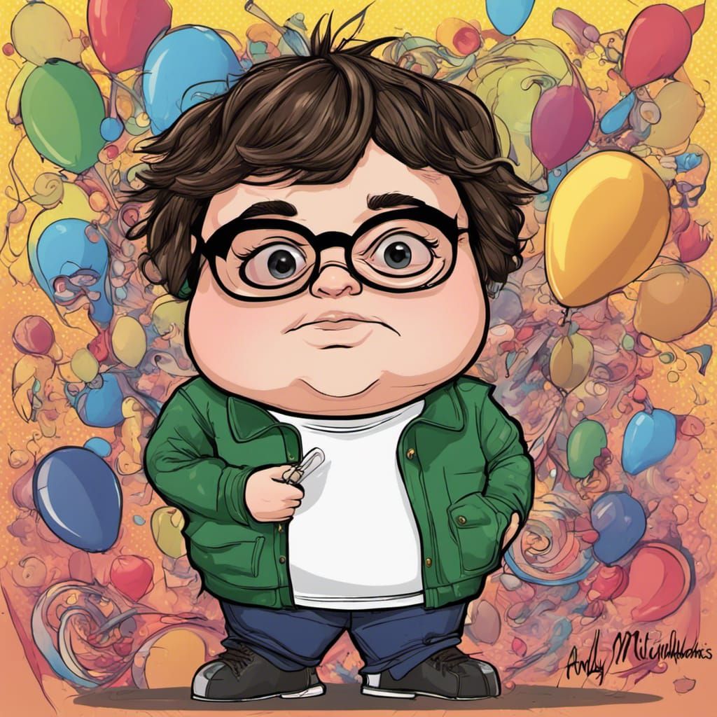 Andy Milonakis AI Generated Artwork NightCafe Creator