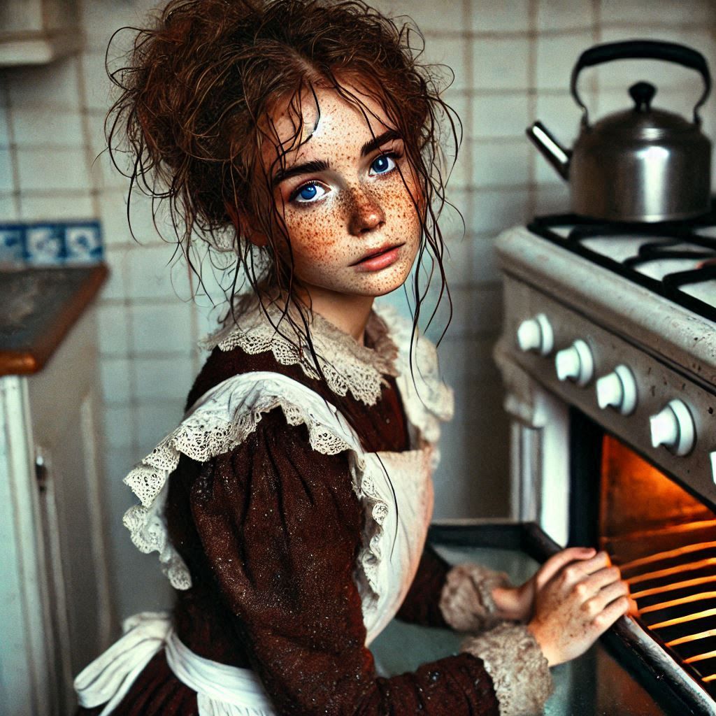 Edwardian maid in unfortunate circumstances (33)