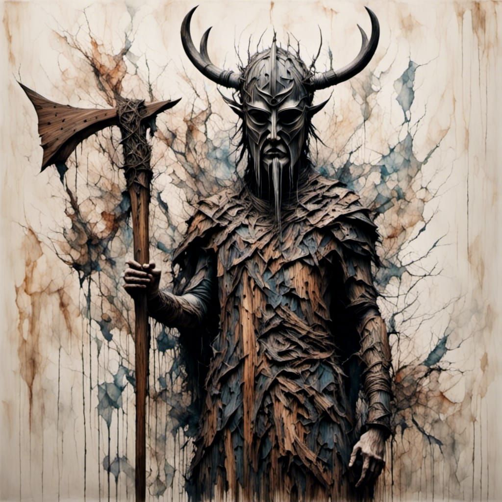 Wooden warrior