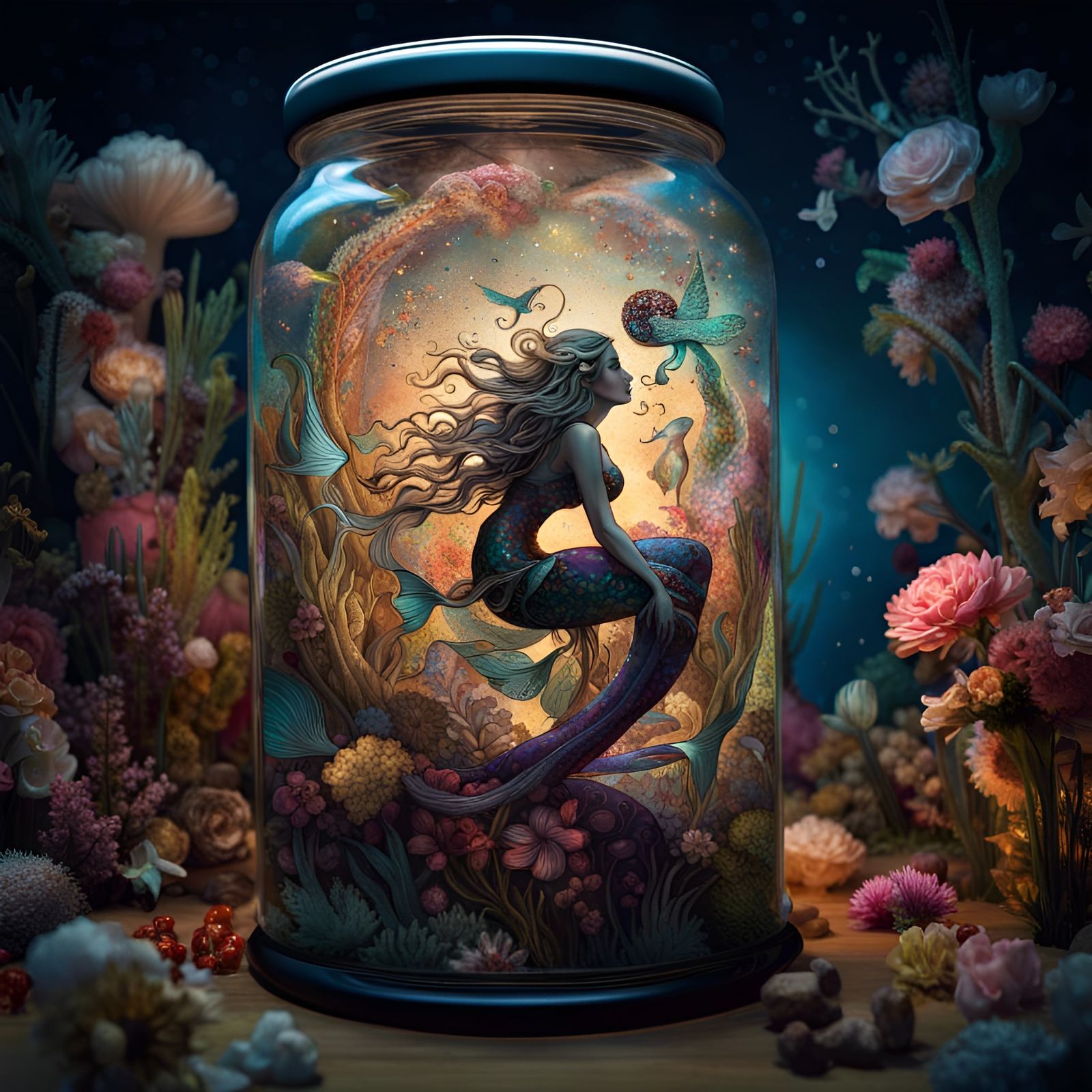 Caught in a strange place