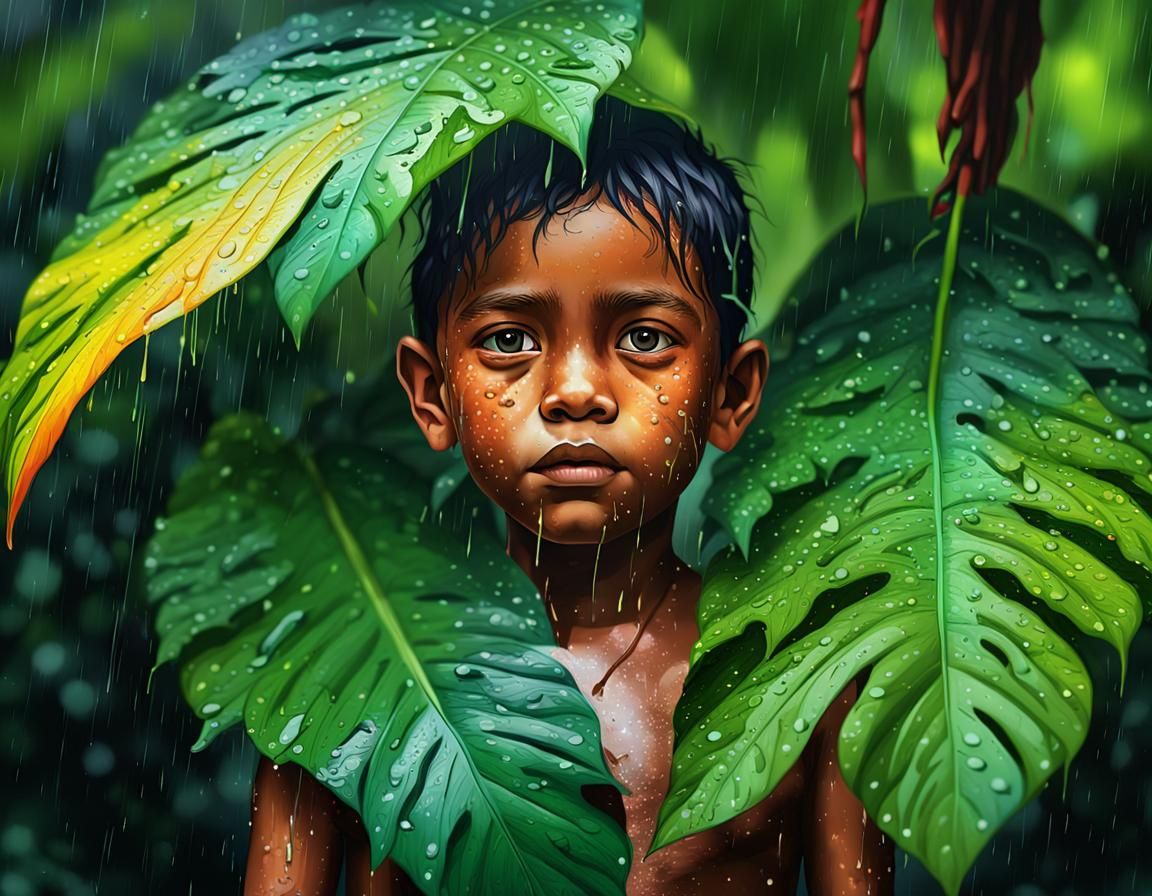 Rainy season in the Amazon  by @Runway Lights 