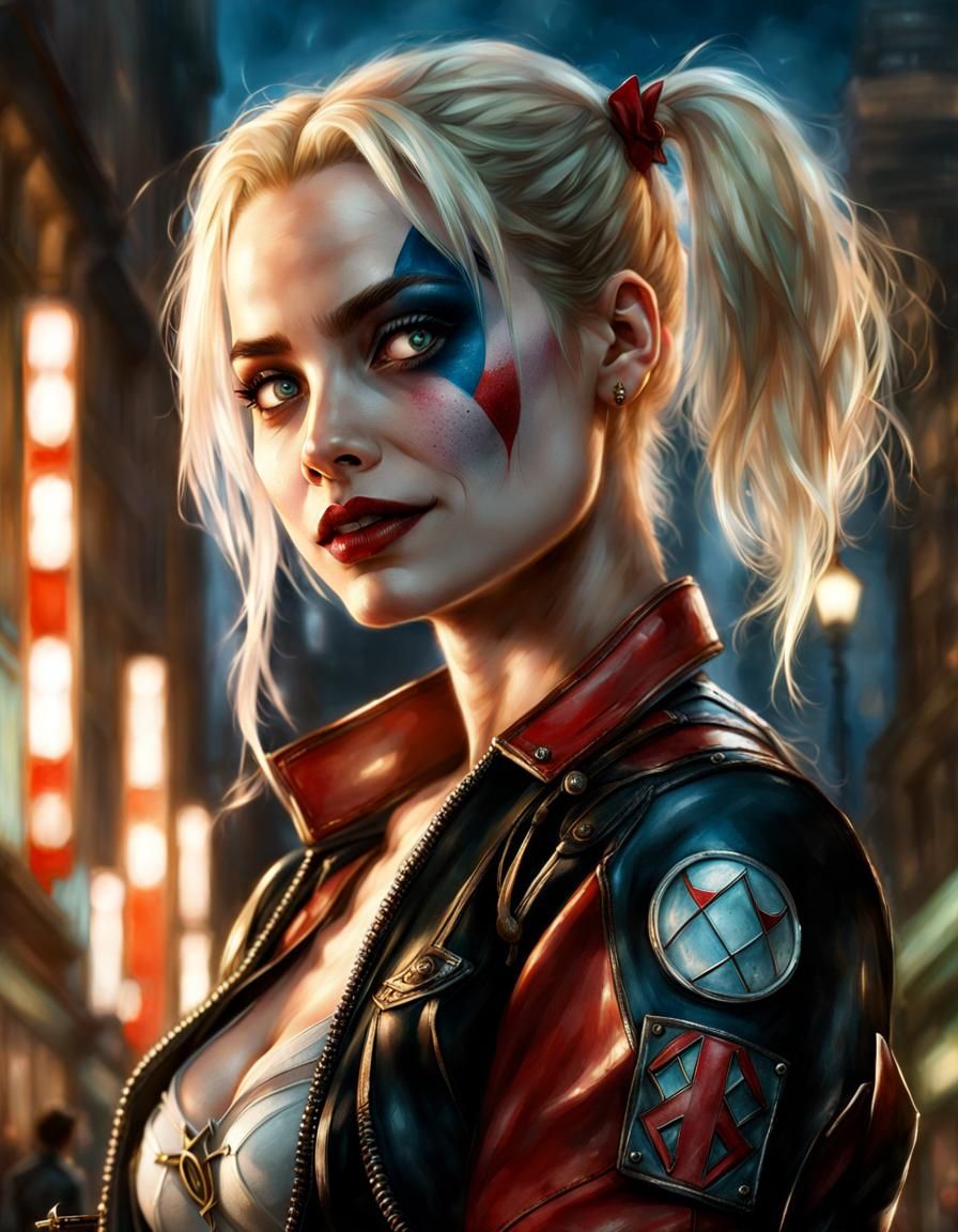 Harley Quinn - AI Generated Artwork - NightCafe Creator