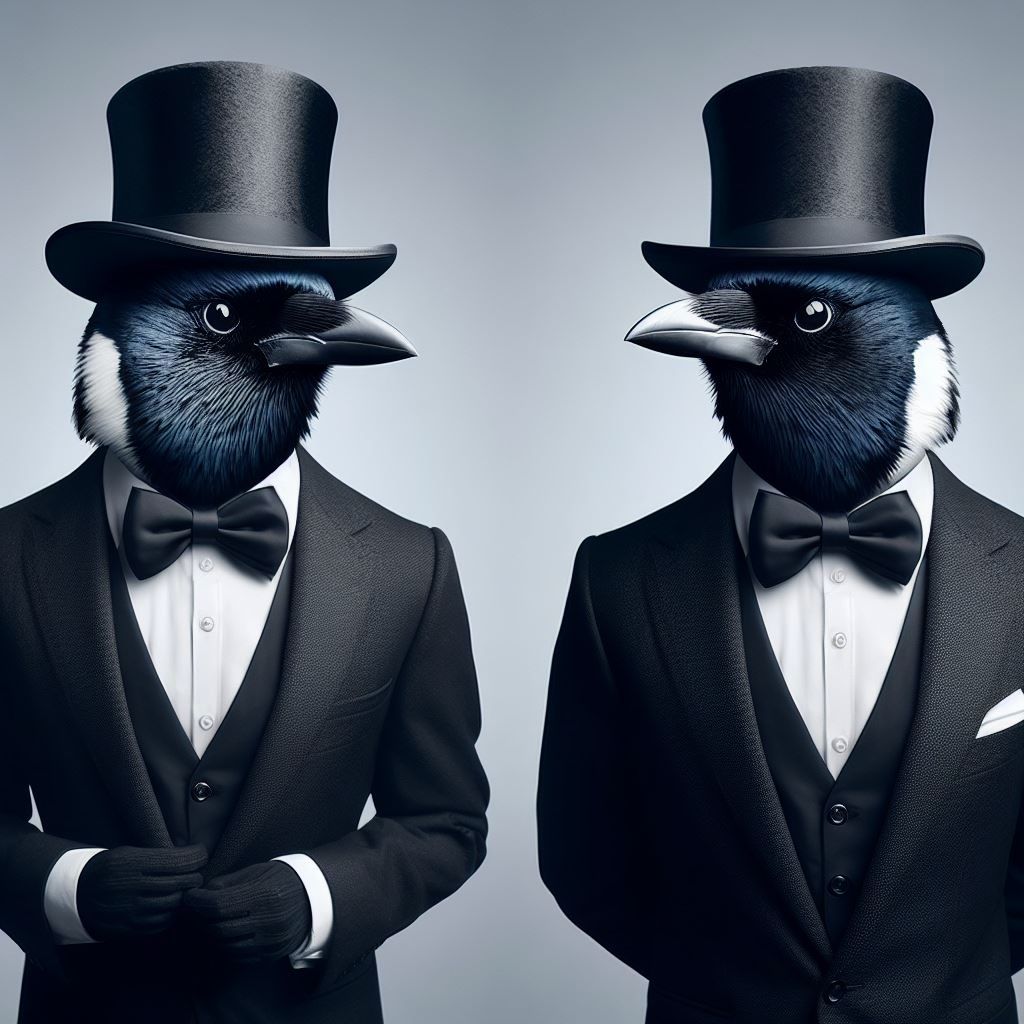 Gentlemen Magpie