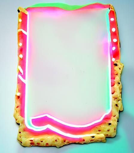 80s neon sign poptart