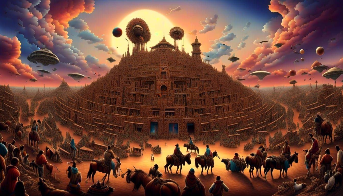<lora:Gypsy1:1.1> (Roundabout) / (the circle of life, how we...