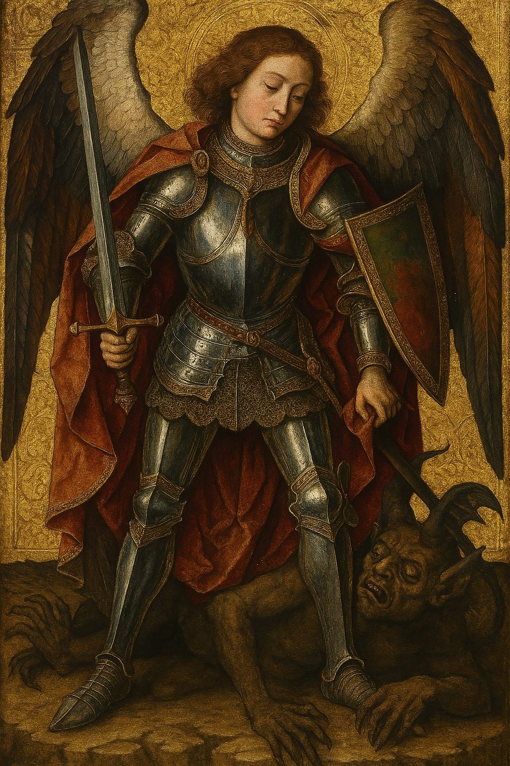 Michael Defeating a Devil