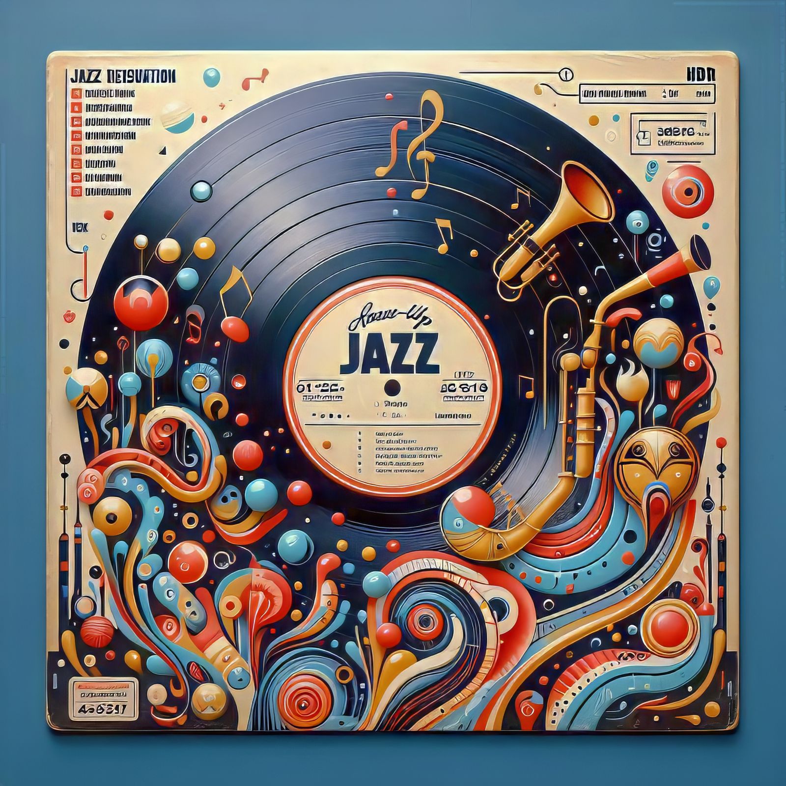 Jazz Record Sleeve