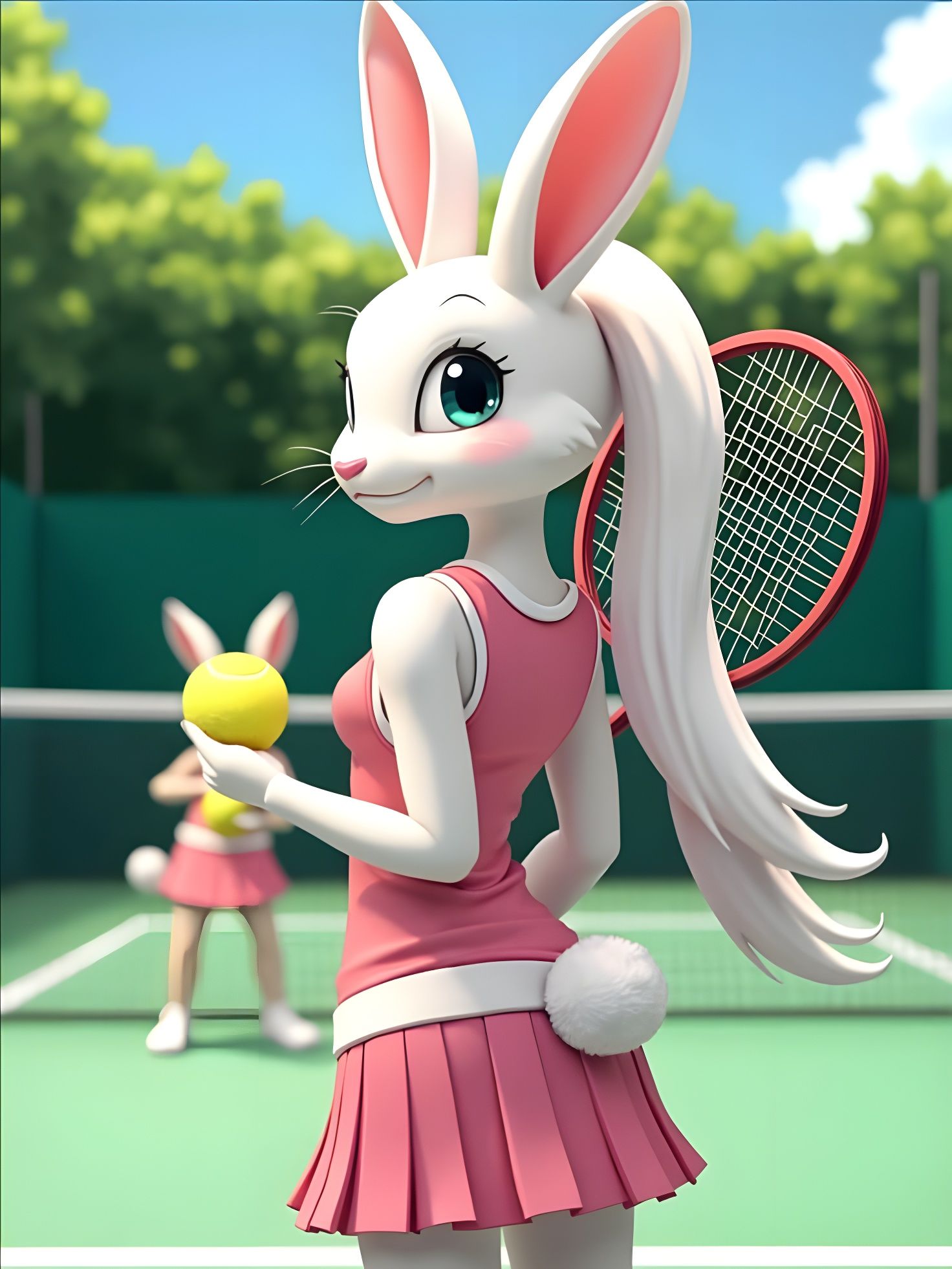 Tennis Bunny Bun-Bun Bum