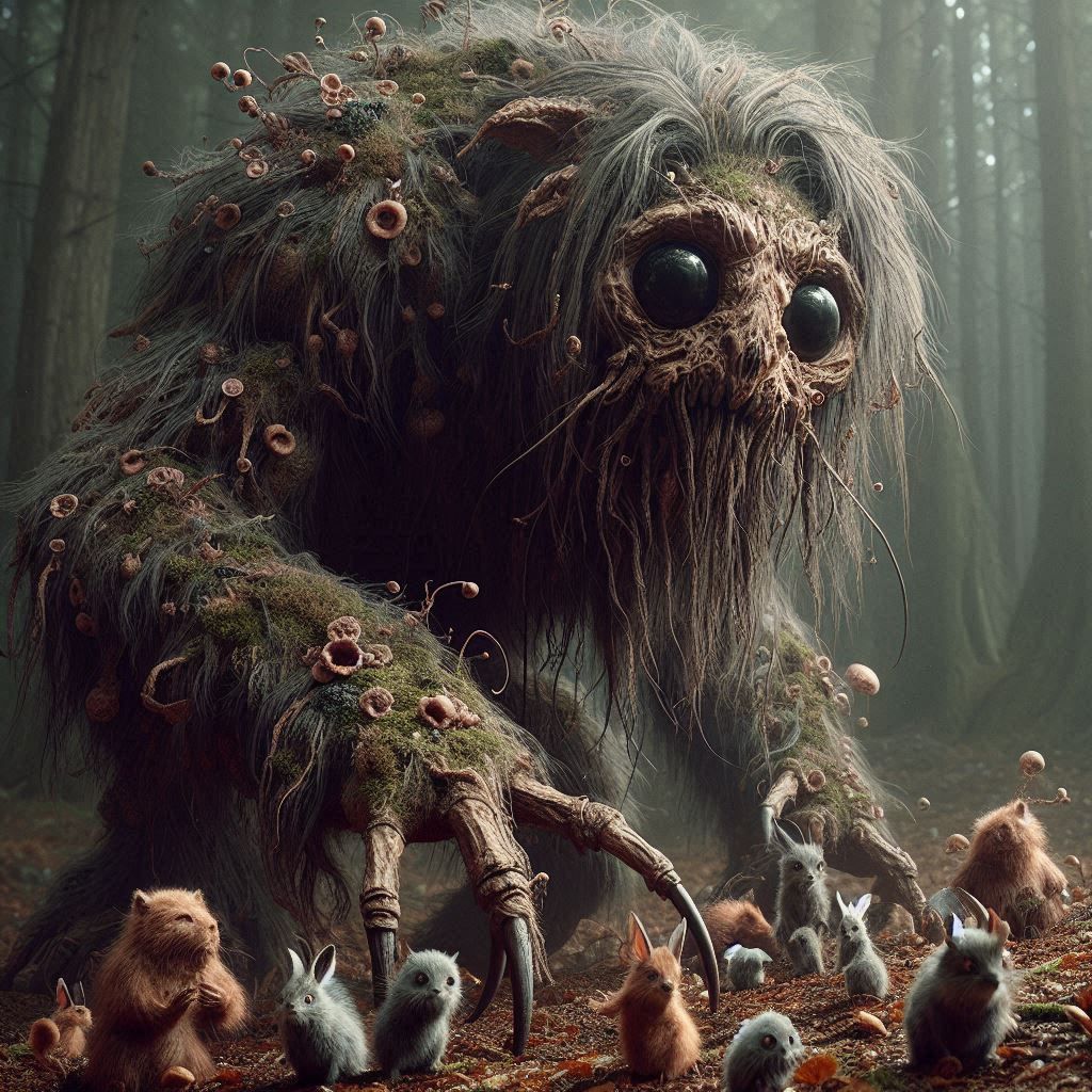 Forest monster and friends