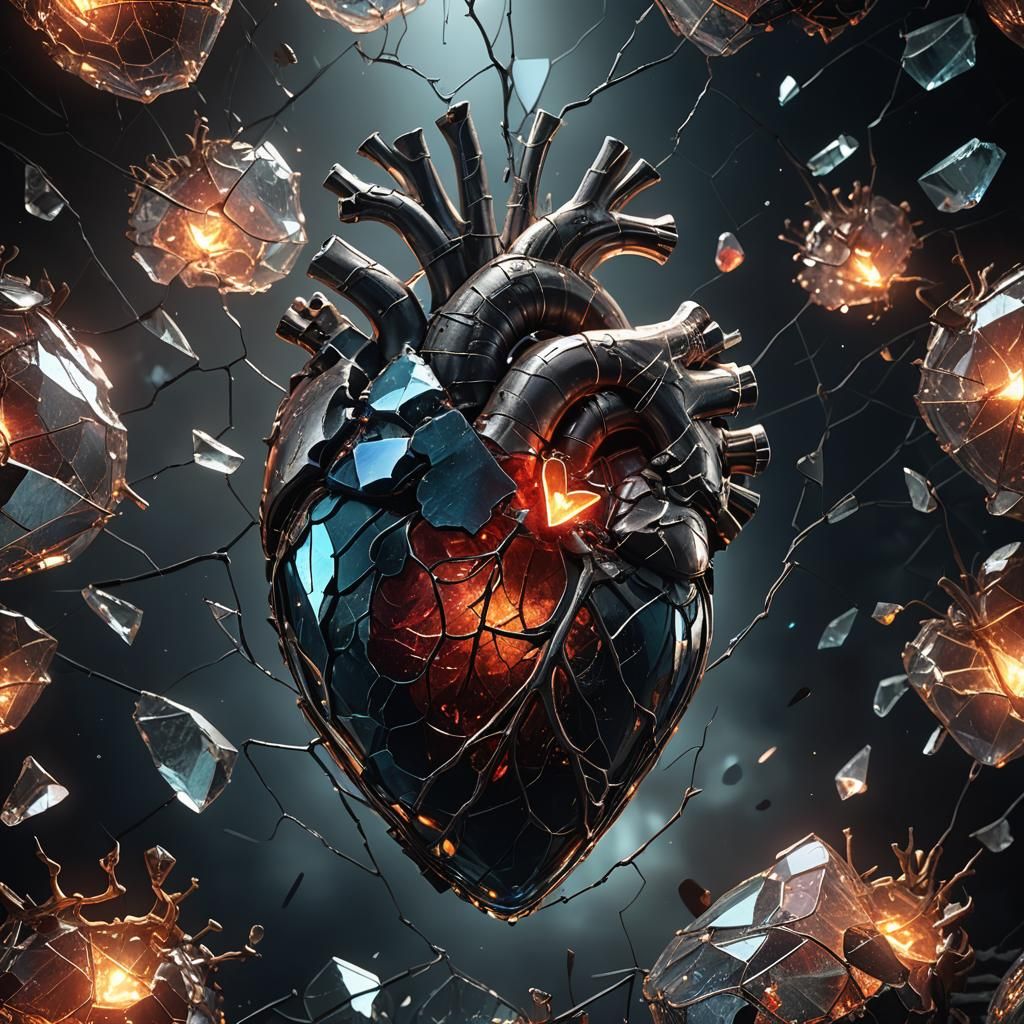 broken heart  by @NovaSpectrum