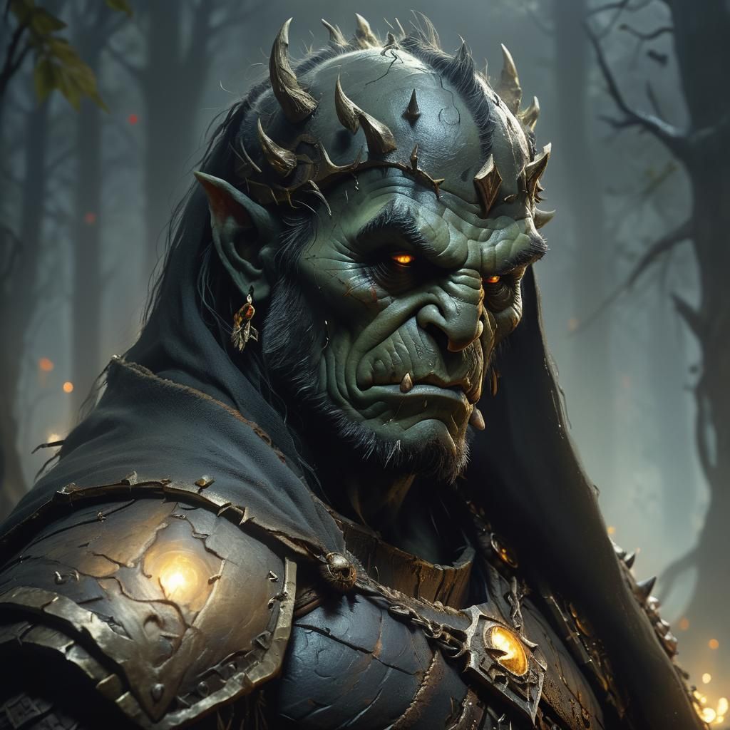 Fierce orc king