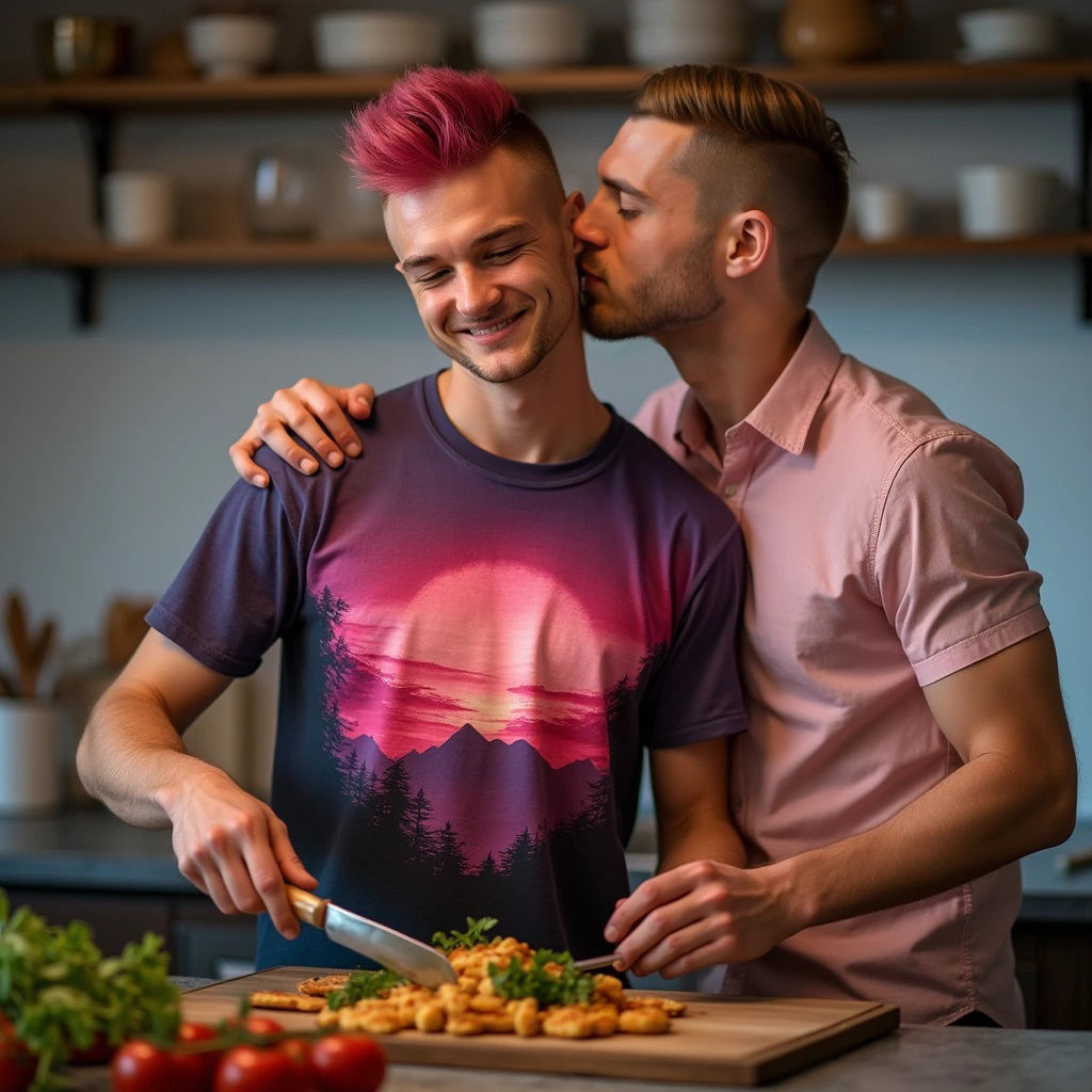 Happy Couples & Cool T-Shirts
