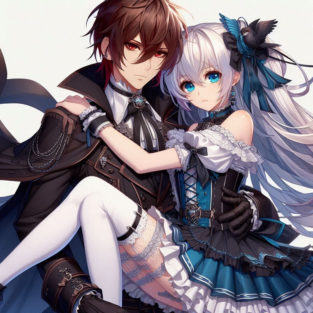 Yuri Hyuga and Alice Elliot