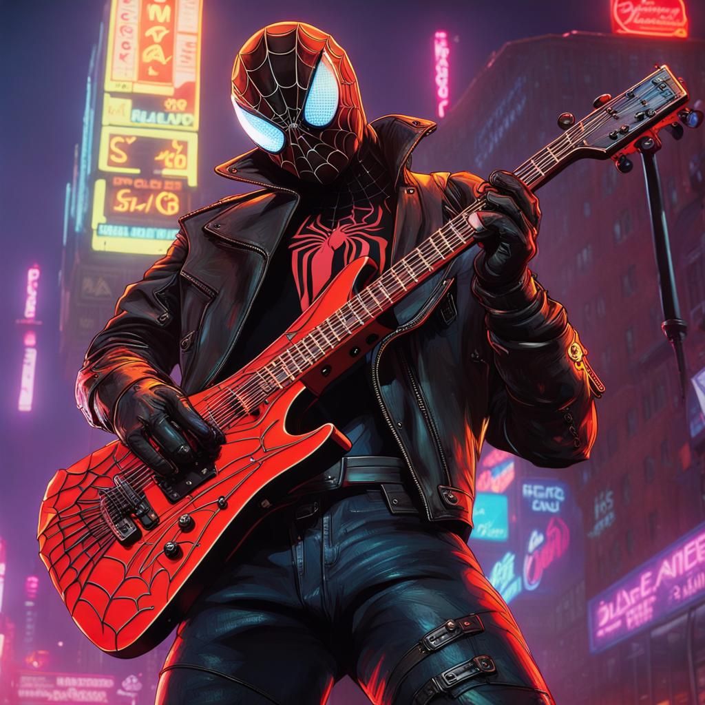 Rock Star Spiderman🤟🏾