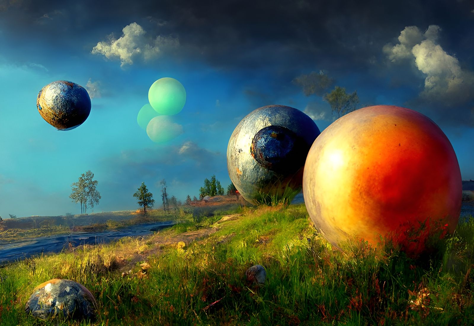 knoll of the spheres