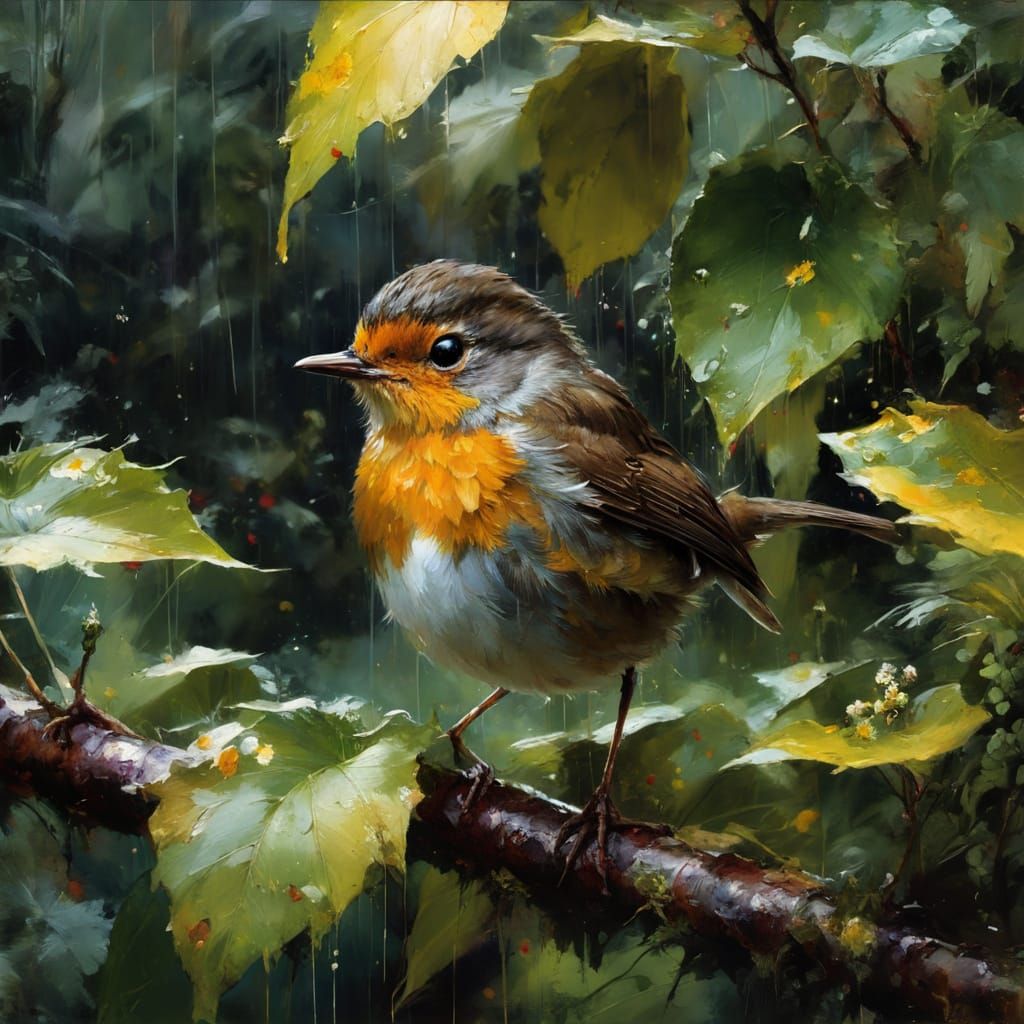 Robin  by @Superbear