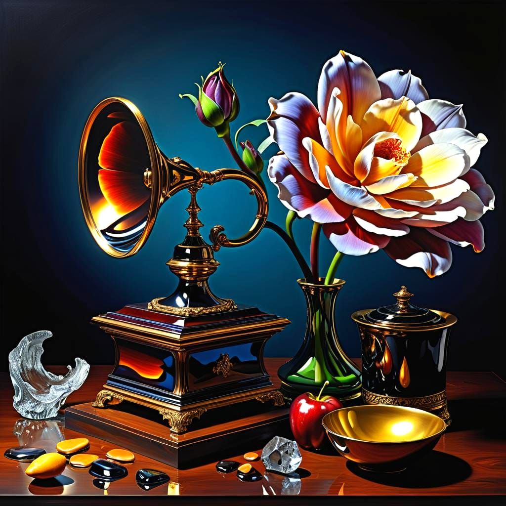 Surreal Retro Dreamscapes in Deep Contrasting Colors