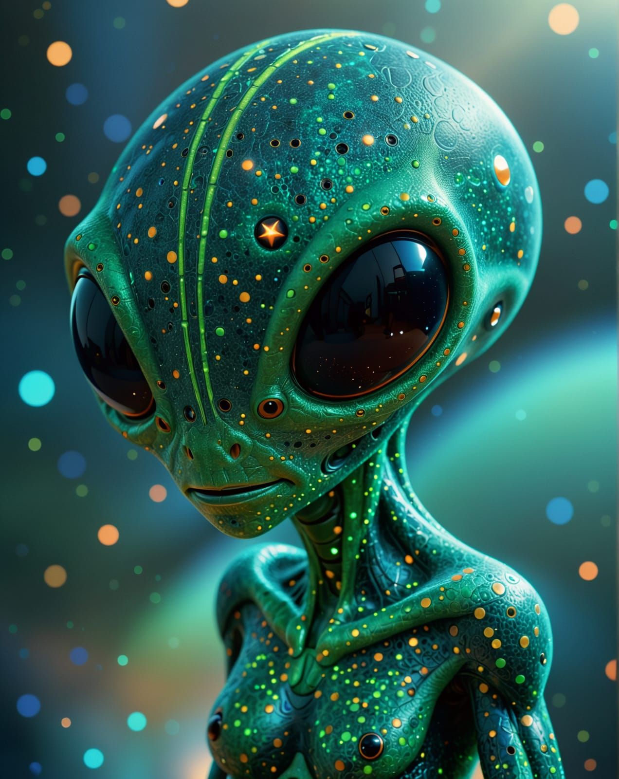 Velvet Malachite Alien