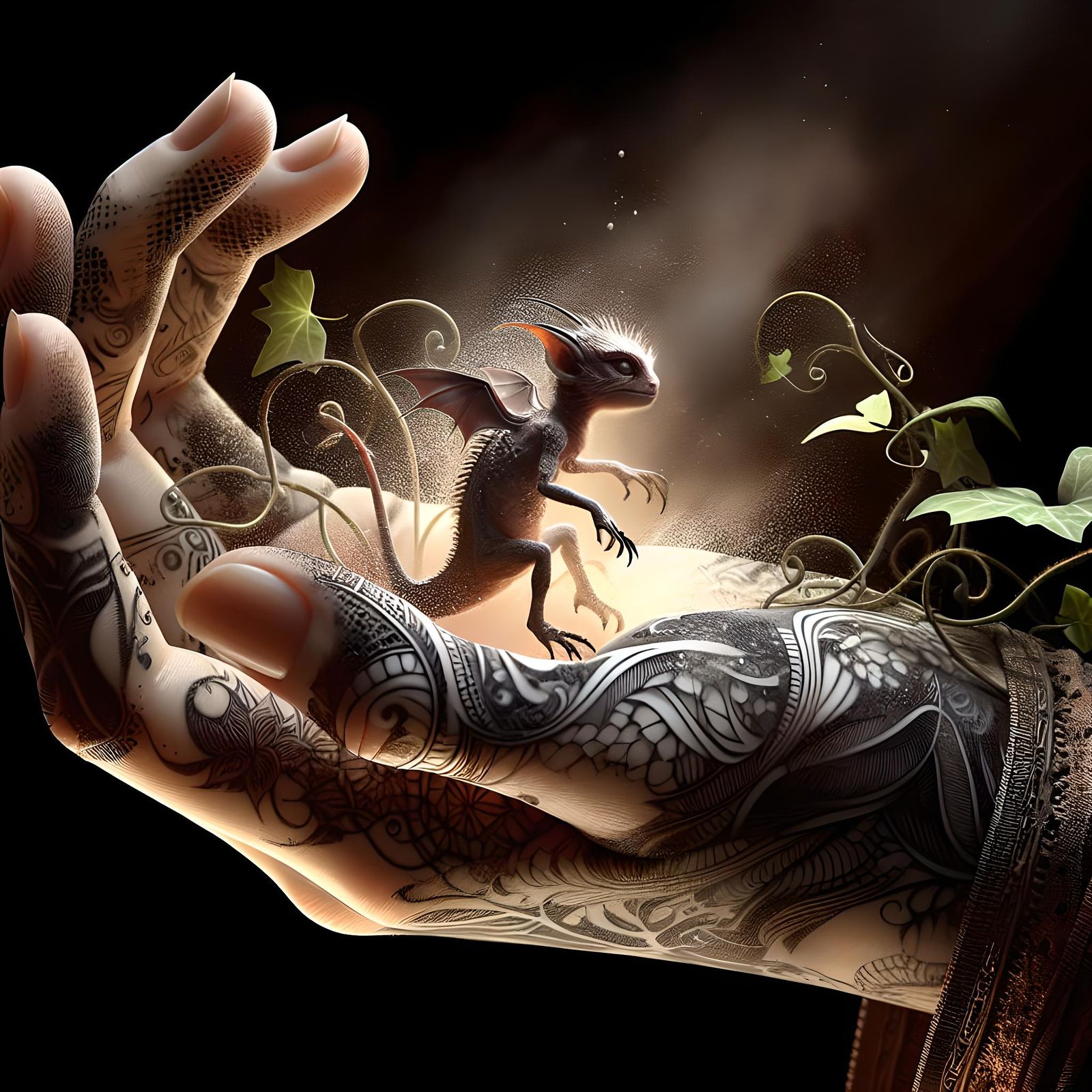 the little creature  by @doomflower