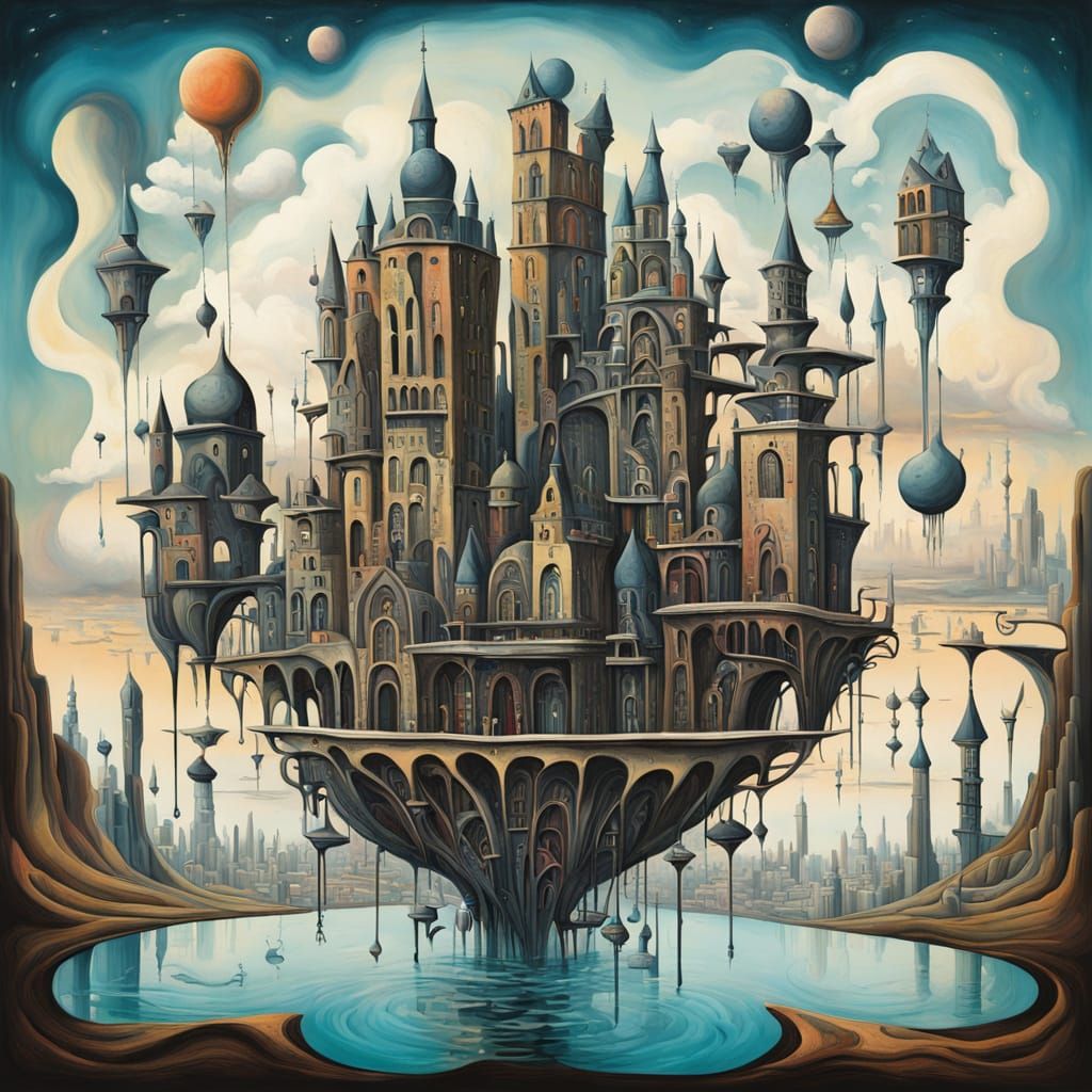 que le sirop coule des batiments en cascade - Start Image 1