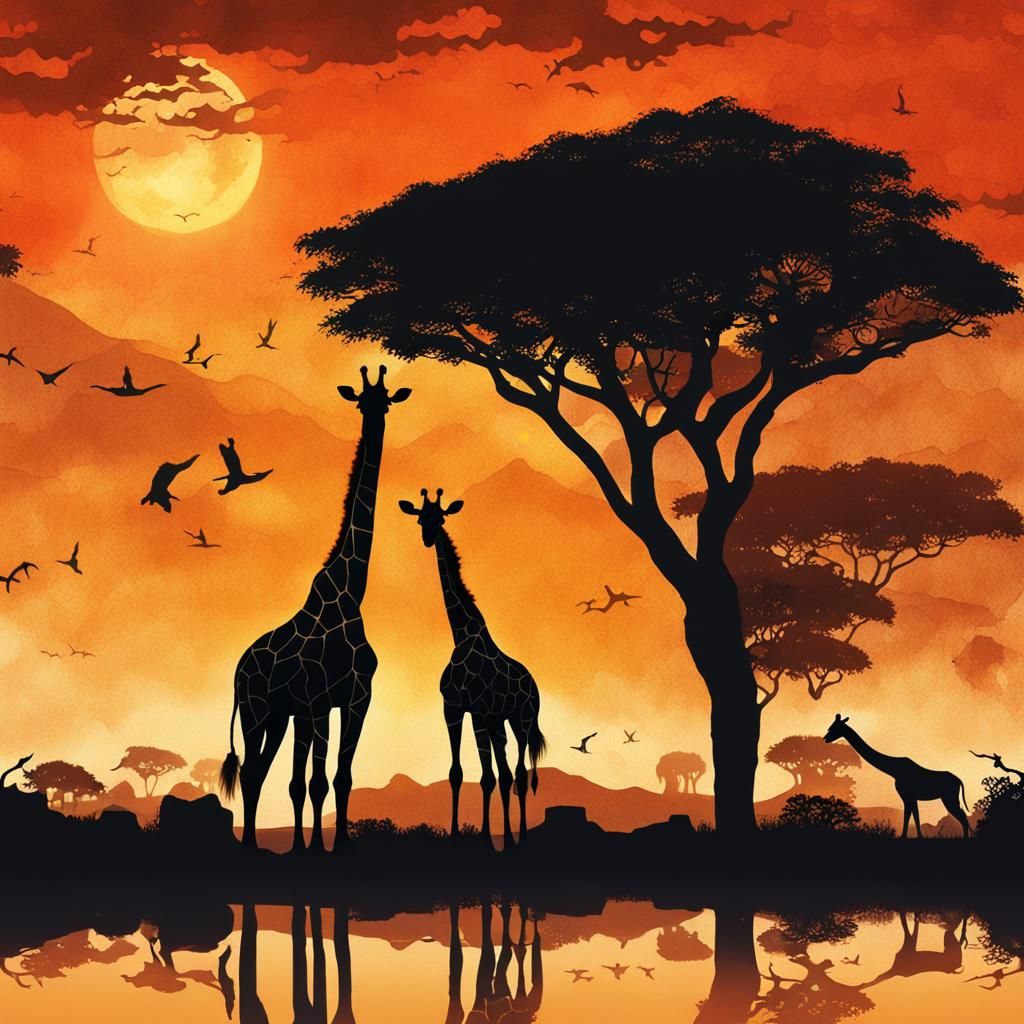 An African sight  by @Rachel Rhoads